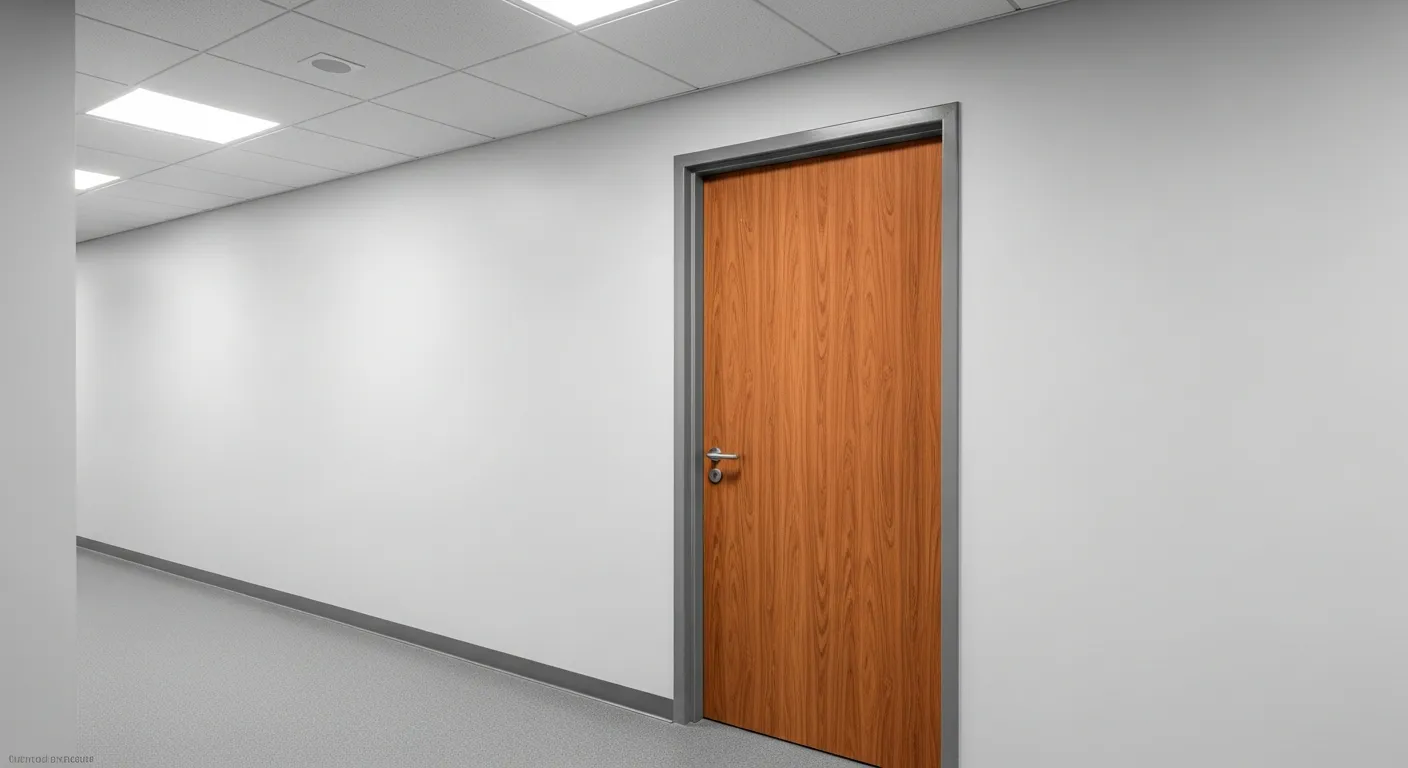 Adhésif pour porte coupe-feu